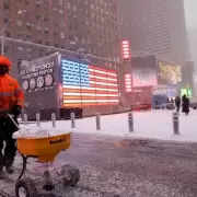 Nueva York está bajo la nieve: La tormenta "Fern" ya dejó 18 muertos