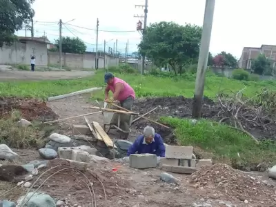 desagues pluviales en alto comedero