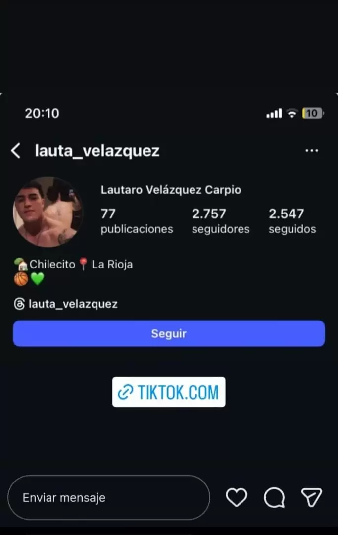 perfil del basquetbolista denunciado