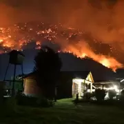 Los incendios arrasaron 40 mil hectáreas en Chubut y brigadistas de Chile se suman a combatir el fuego