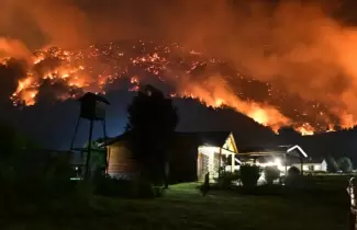 incendios en Chubut