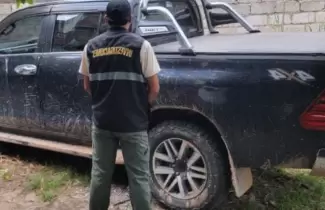 camioneta con pedido de secuestro