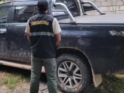 camioneta con pedido de secuestro