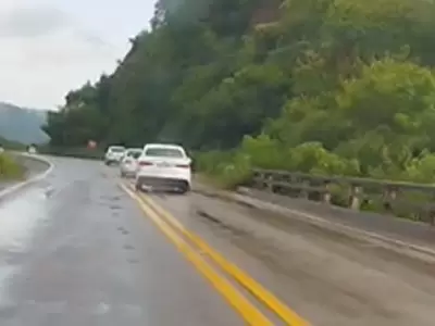 Deterioro ruta nacional 9