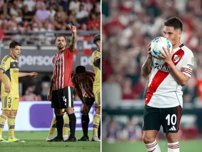 Triunfo de River y derrota de Boca
