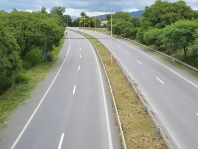 Vialidad Provincial, presente para desmalezar rutas nacionales