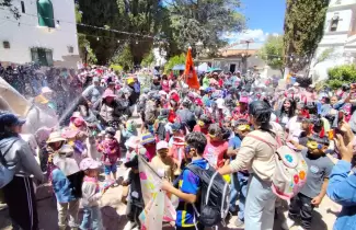 topamiento de ahijados en Humahuaca