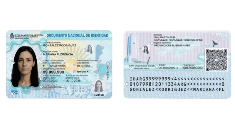 nuevo dni argentino