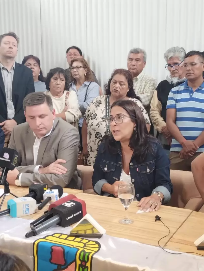 Conferencia de prensa Carolina Moises
