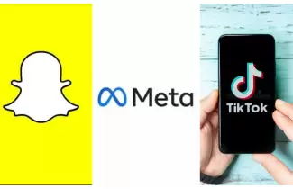 snapchat meta y tiktok