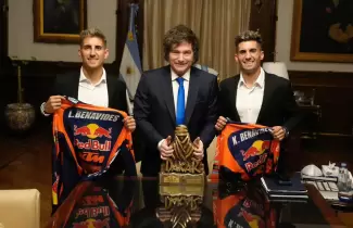 javier milei kevin benavides