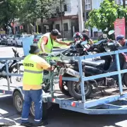Desde el inicio de la campaña "Sin casco no ingresás", secuestraron unas 400 motos en la capital jujeña
