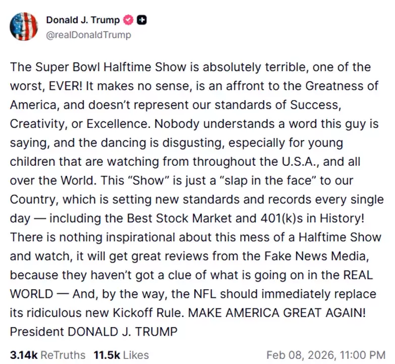reaccion de trump