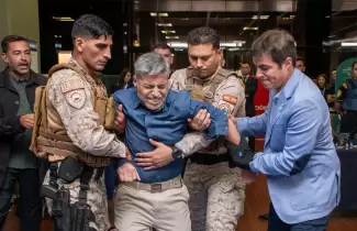 Dolorosa prueba a la que se expuso el ministro de Seguridad de C�rdoba Juan Pablo Quinteros
