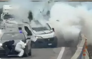 blindado intento de asalto en italia