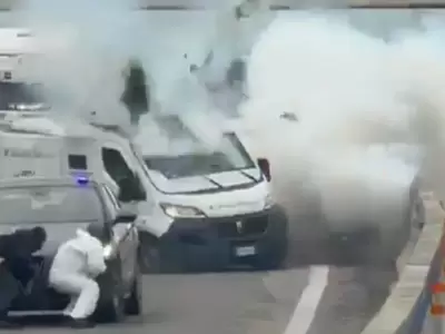 blindado intento de asalto en italia