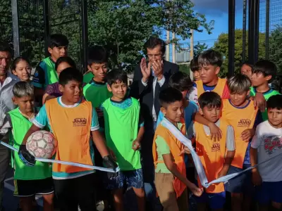 sadir inauguracion polideportivo
