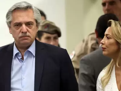 Alberto Fern�ndez y Fabiola Y��ez