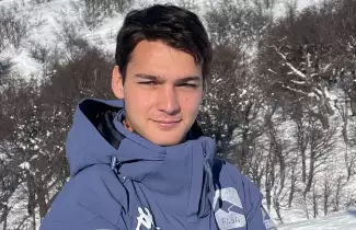 Debut nacional: El desempe�o del hijo de Valeria Mazza en los Juegos Ol�mpicos de Invierno