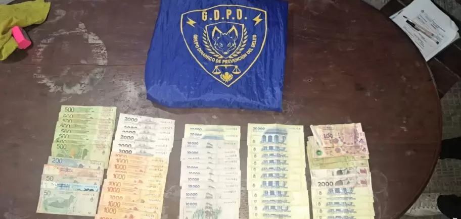 dinero recuperado en casino jujuy