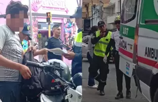 ebrio atropell� a una mujer en el centro capitalino