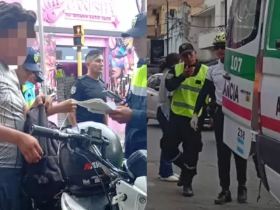 ebrio atropell� a una mujer en el centro capitalino