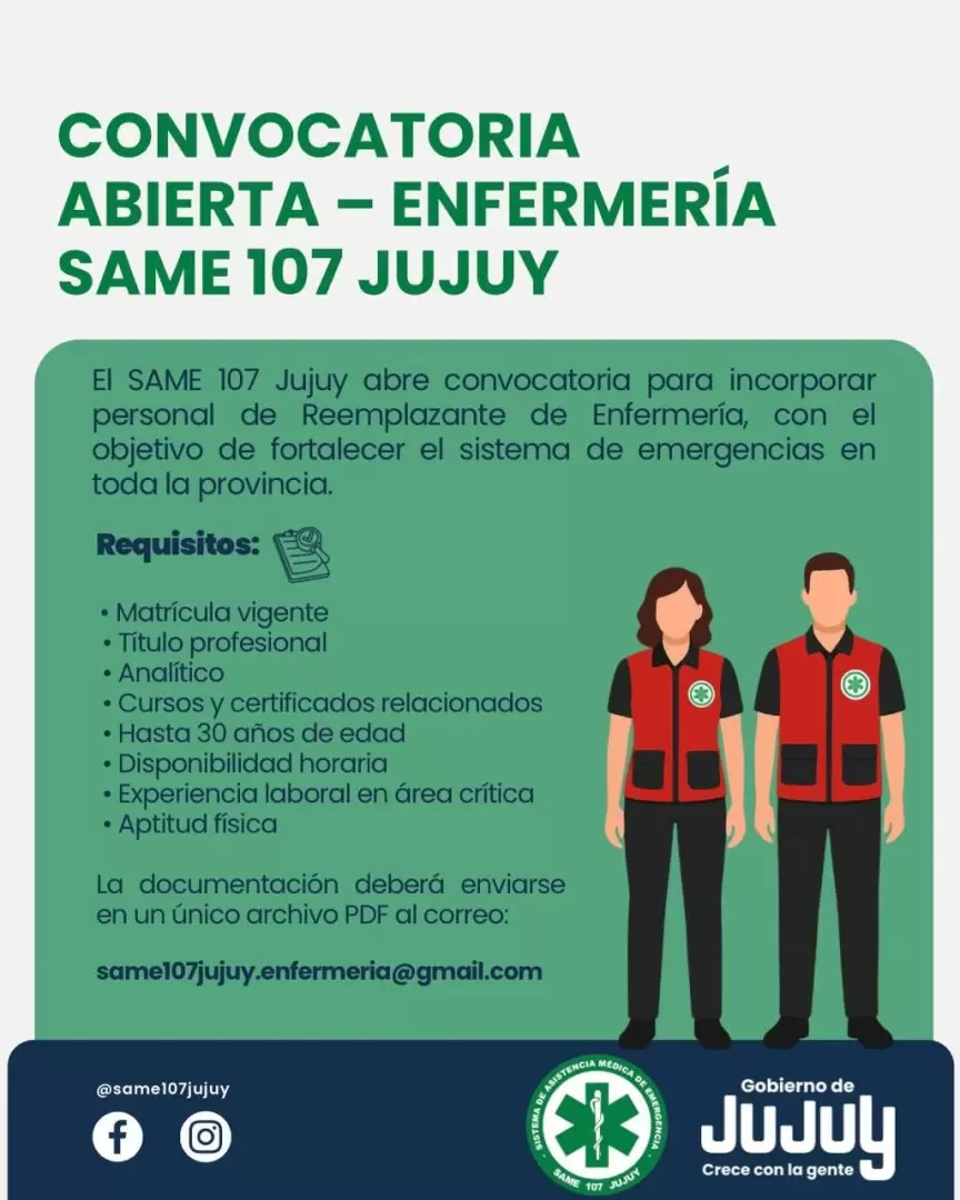 convocatorias laborales SAME