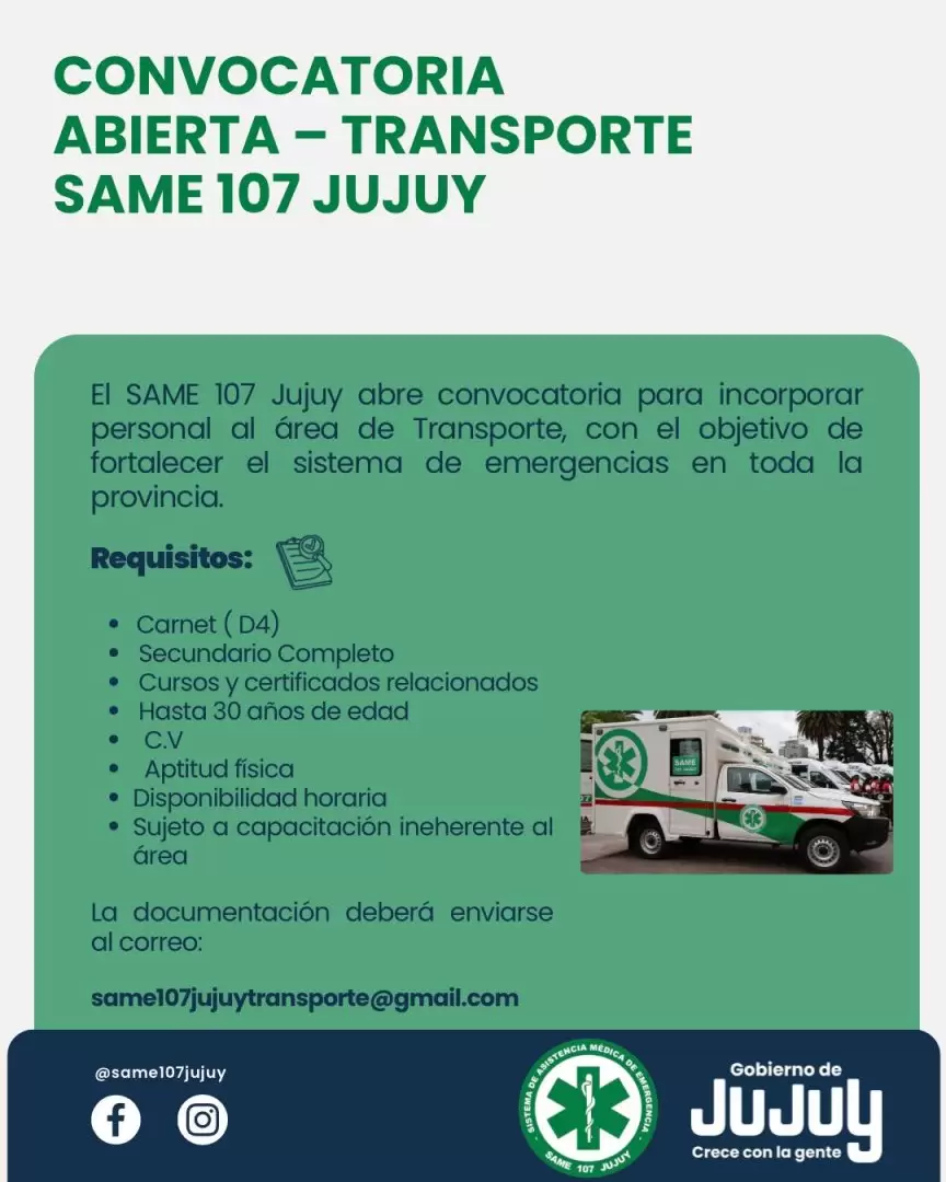 convocatorias laborales SAME