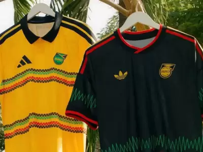 Las camisetas que utilizar� la selecci�n jamaiquina en el repechaje rumbo al Mundial 2026