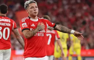 Pese a su corta edad, Prestianni es una de las figuras del Benfica