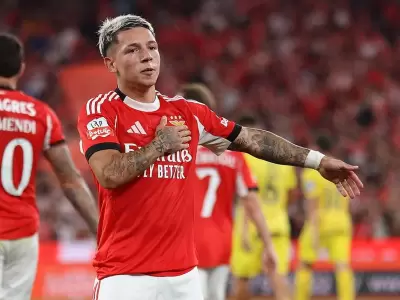 Pese a su corta edad, Prestianni es una de las figuras del Benfica