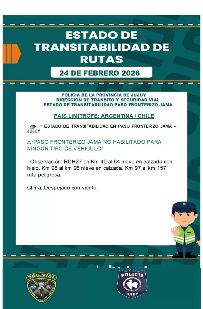 CIERRE PASO DE JAMA