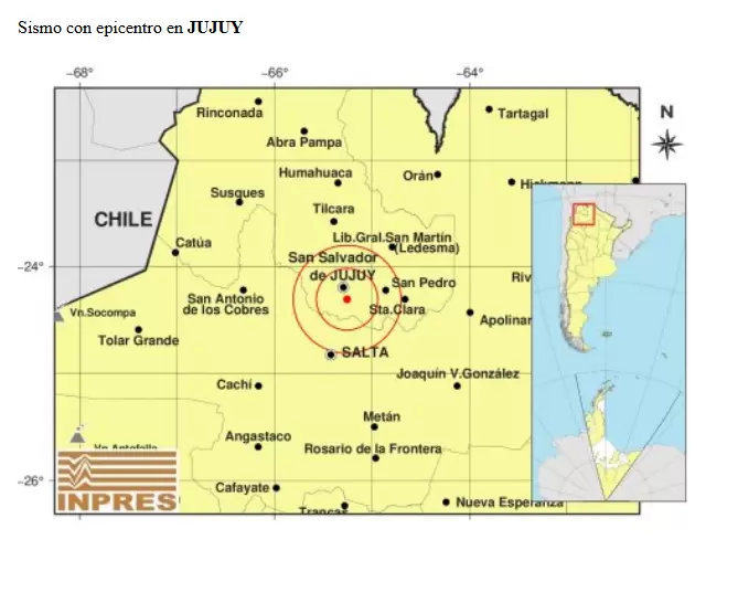 mapa sismo