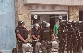 detenido en el estadio 23 de agosto