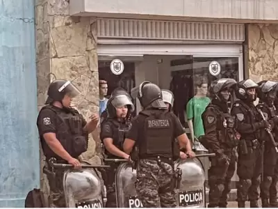 detenido en el estadio 23 de agosto