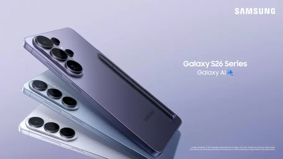 Samsung Unpacked, presentaron la nueva familia Galaxy S26
