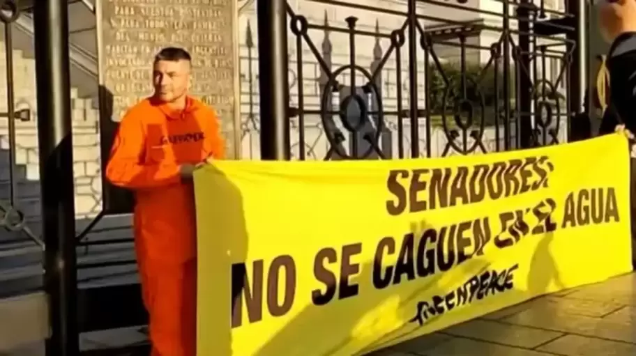 Protesta de Greenpeace