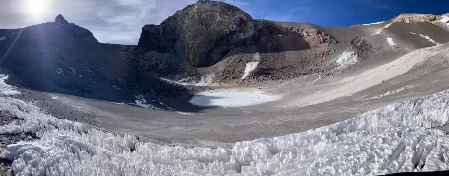 Imponentes paisajes del trayecto al Volc�n