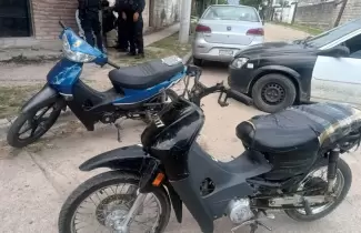 Motos recuperadas en Alto Comedero