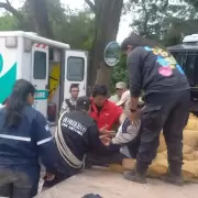 Rescataron a un adulto mayor extraviado en San Antonio