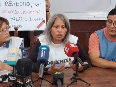 conferencia de prensa gremios docentes