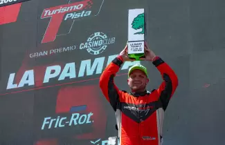 Mat�as Clapier se subi� al podio en La Pampa y mantiene la punta en el campeonato