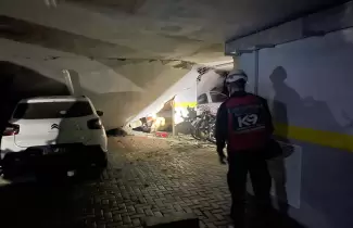 Caos en Parque Patricios: se derrumb� un estacionamiento y hay 200 vecinos afectados