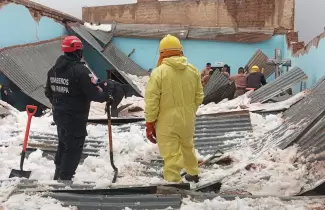 granizo abra pampa techo