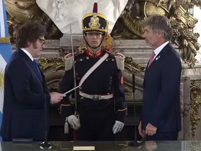 Juan Bautista Mahiques jur� como ministro de Justicia en la Casa Rosada