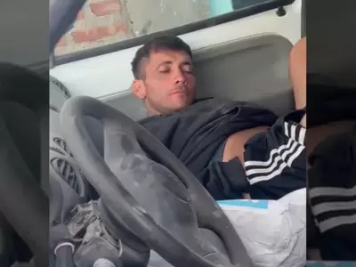 un hombre se durmi� en una camioneta en neuquen