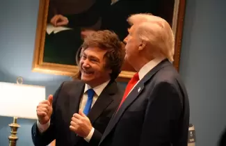 MILEI Y TRUMP