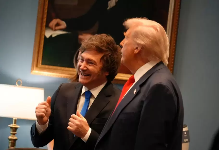 MILEI Y TRUMP