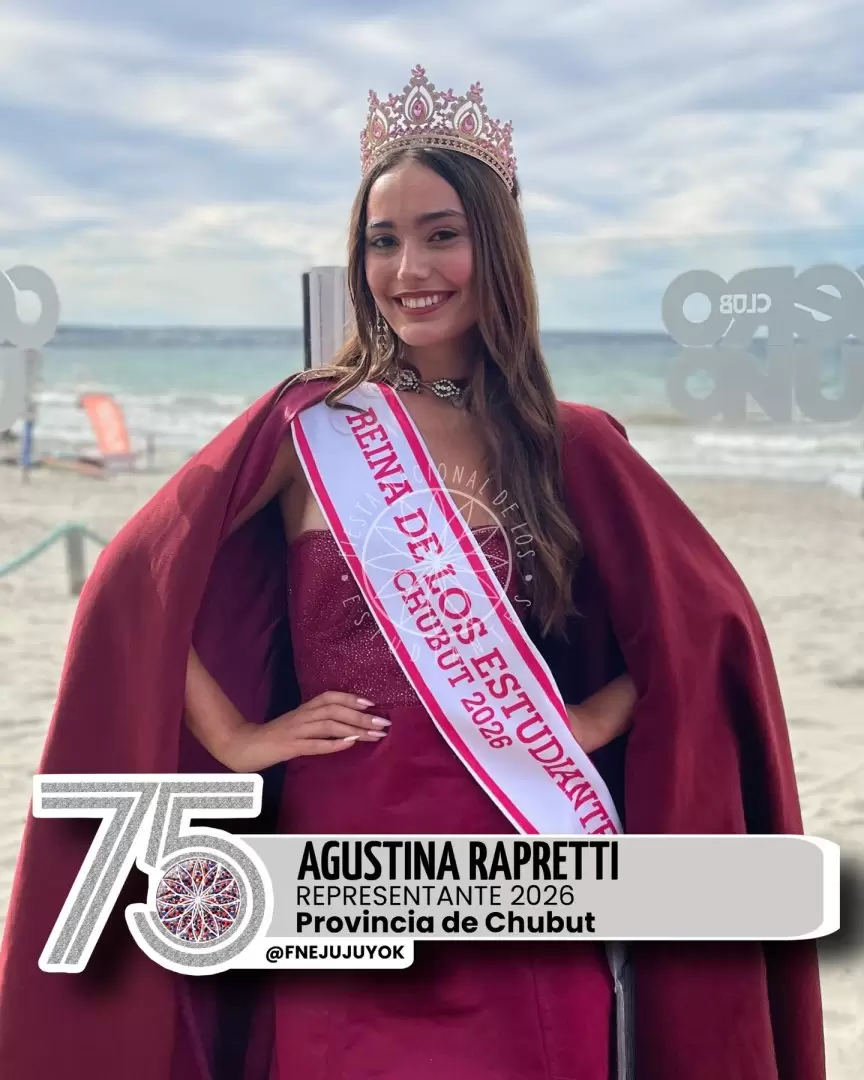Agustina Rapretti, representante de Chubut