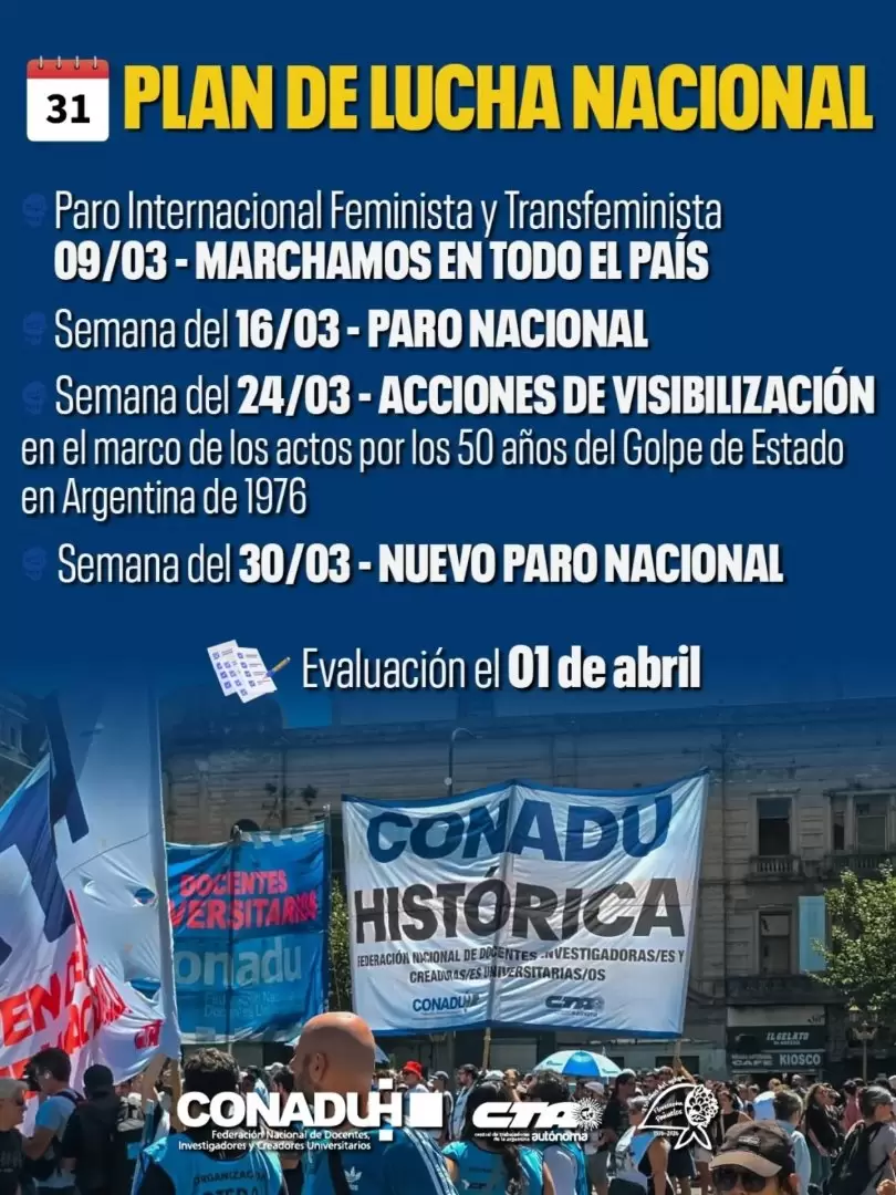 paro conadu